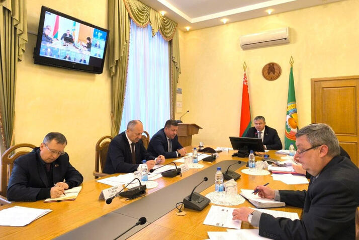Совещание вице-премьера Беларуси с руководством Минсельхозпрода